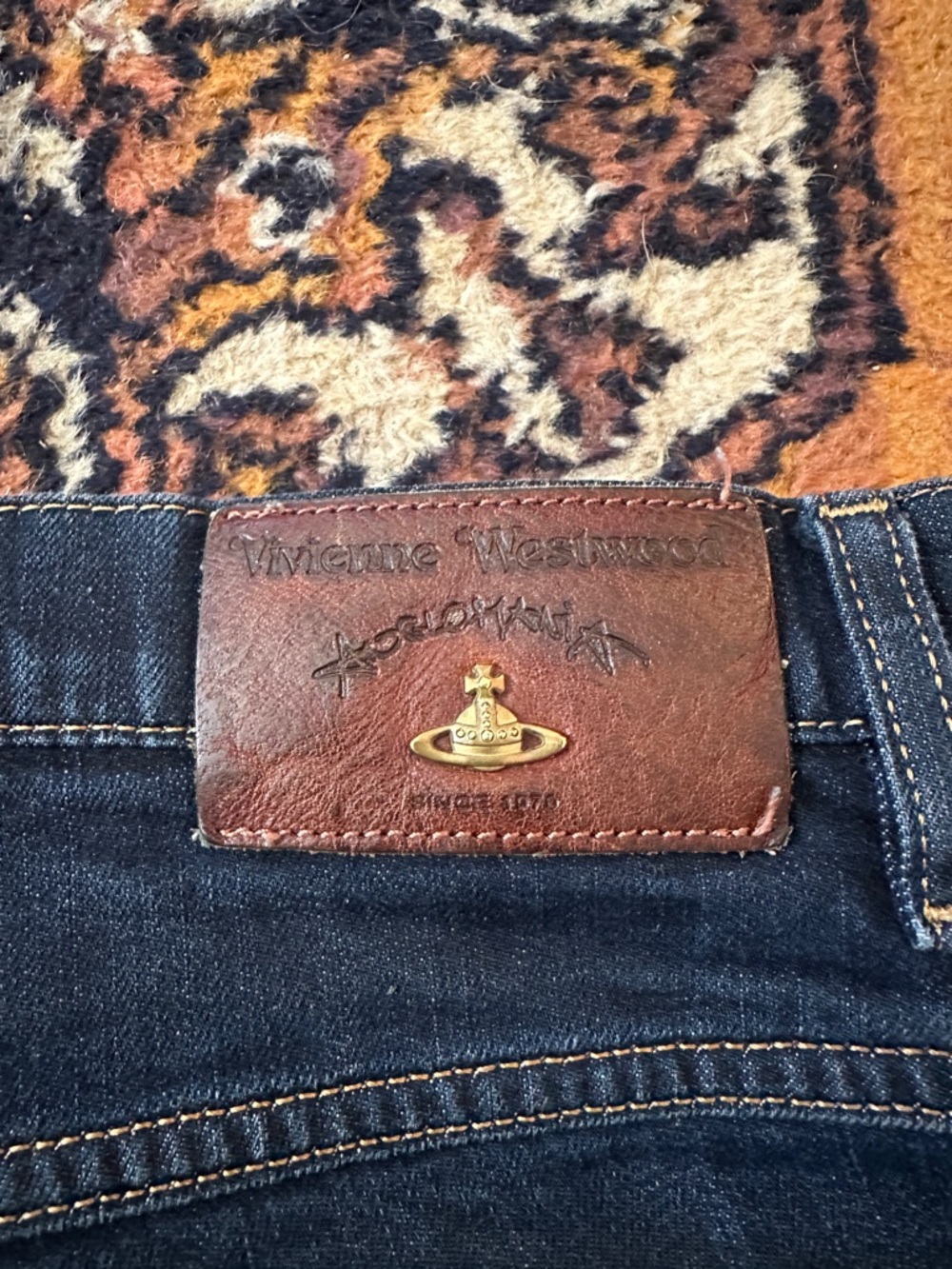 Vivienne Westwood Men's Indigo Straight Jeans - Picture 6 of 9